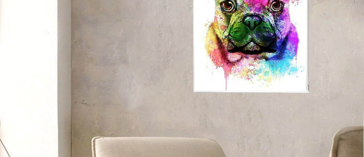 diamond painting bouledogue français