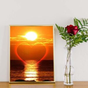 Diamond Painting Coeur Ensoleillé